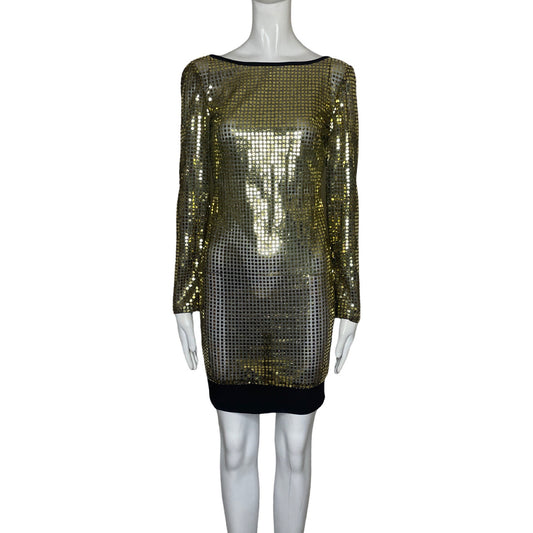 Vestido Tesoro TPS Lentejuela Dorado-Talla S