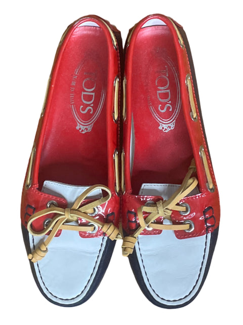 Calzado Tod's Mocasin Slip On Azul-Talla 35