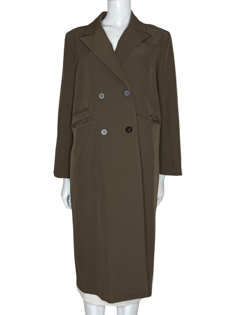 Gabardina Tesoro TPS Bolsillos Marrón-Talla U