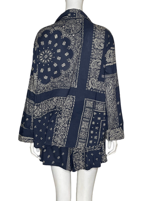 Set Great Sleep Estampado Azul-Talla 2