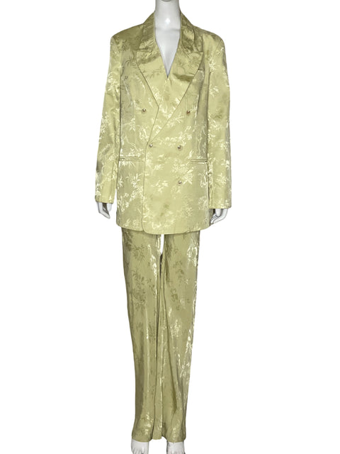 Set VRG GRL Satinado Verde-Talla 8