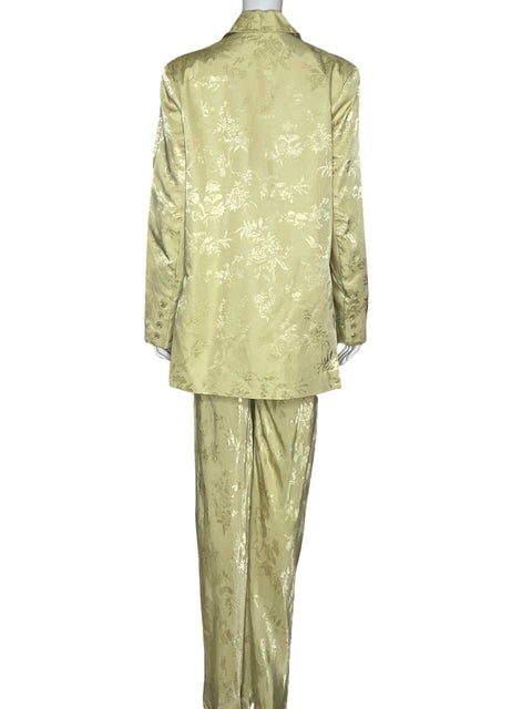 Set VRG GRL Satinado Verde-Talla 8