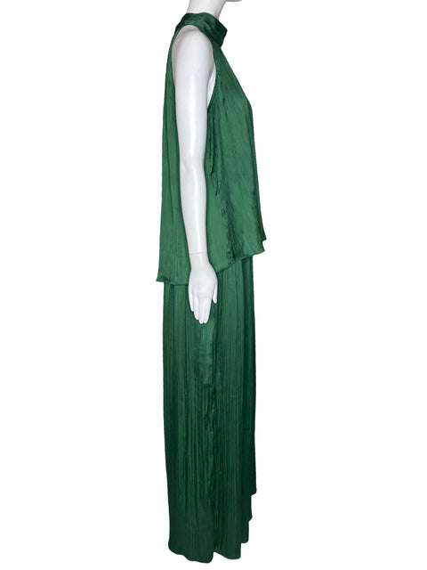 Set MNG Plizado Verde-Talla 8