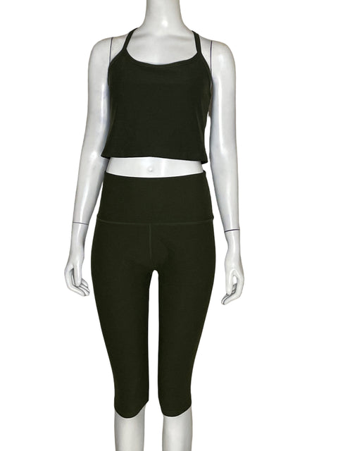 Set Beyond Yoga Triple Verde-Talla L