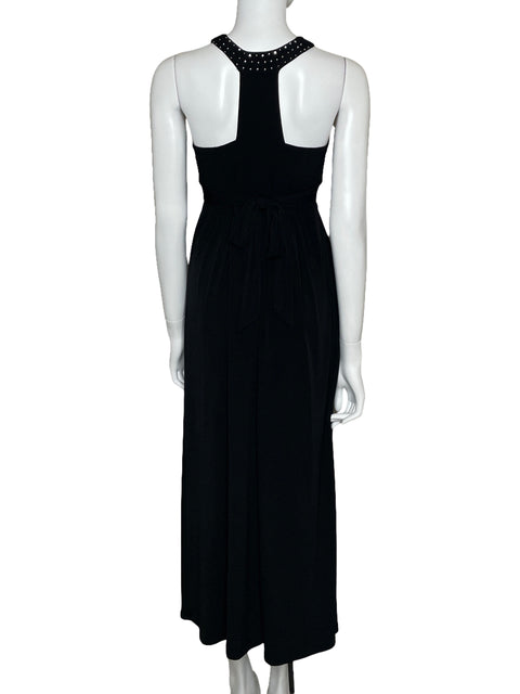 Vestido Speechless Midi Pedrería Negro-Talla M