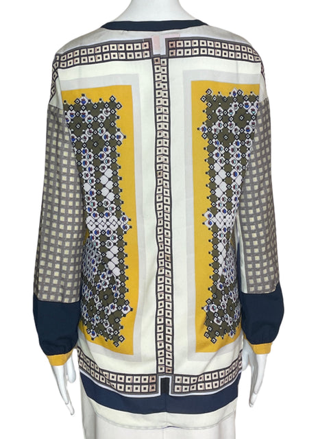 Camisa Clover Canyon Estampada Amarillo- Talla S