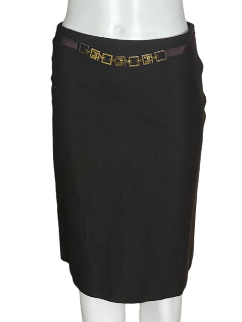 Falda Pedro del Hierro Lisa Marrón- Talla 38