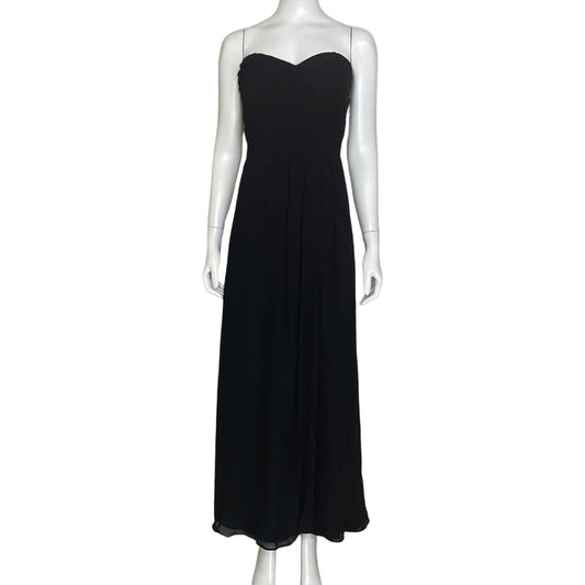 Vestido Camille la vie StappLess Drapeado Negro-Talla 10