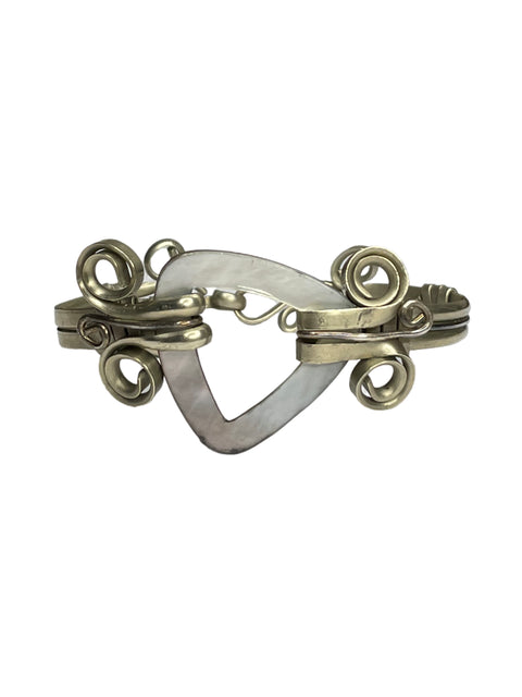 Brazalete Tesoro TPS Vintage Plateado-Talla U