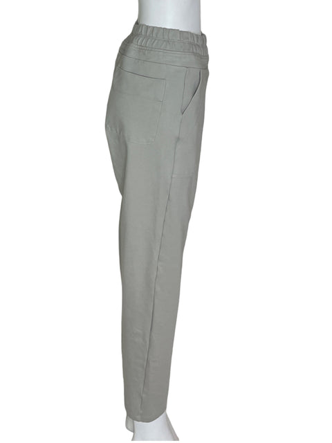 Pantalón Adriana Fernandez Bolsillos Gris- Talla M