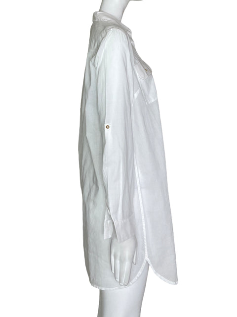 Vestido Lilly Pulitzer Bolsillos Blanco- Talla S