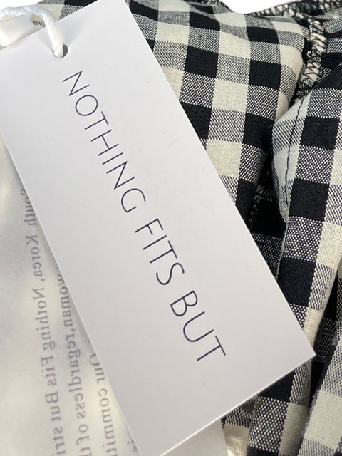 Vestido Nothing Fits But Fruncido Negro-Talla M.