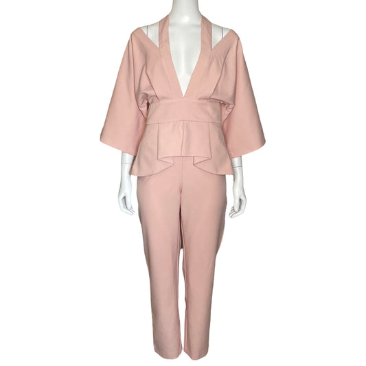 Mono Lavish Alice Media Manga Escotado Rosado-
Talla 6