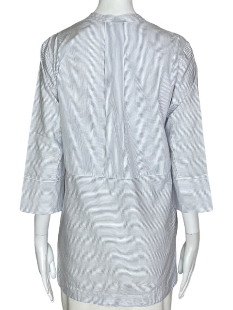 Camisa Vince Rayas Azul- Talla XS