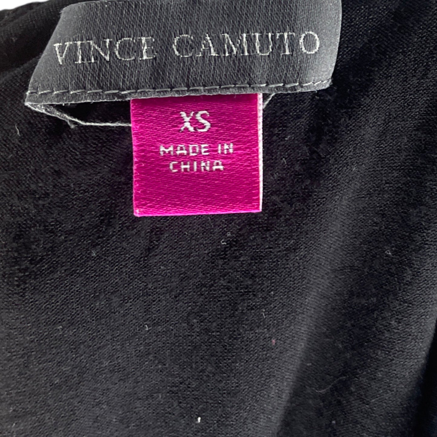 Blusa Vince Camuto Tiras Cruzadas Beige-Talla XS