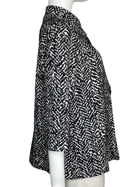 Chaqueta JM Collection Estampada Negro-Talla S