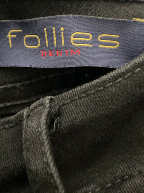 Pantalon Follies Jeans Negro- Talla 8