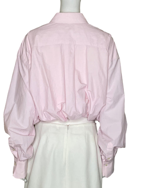 Camisa Helsa Globo Crop Rosado-Talla M