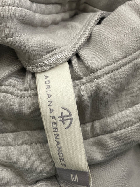 Pantalón Adriana Fernandez Bolsillos Gris- Talla M