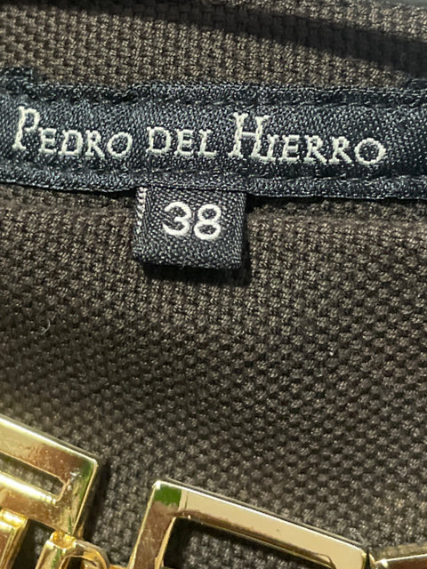 Falda Pedro del Hierro Lisa Marrón- Talla 38