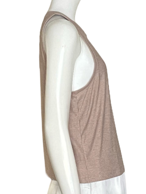 Top Beyond Yoga  Halter marron-Talla S