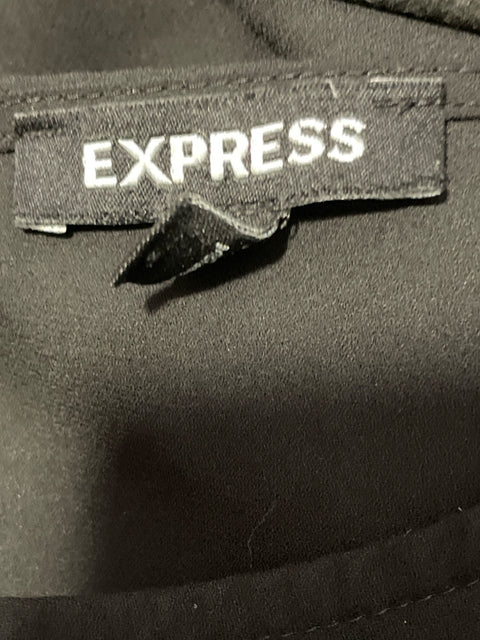 Blusa Express Abullonado Negro- Talla M