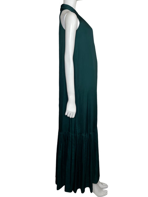 Vestido Banana Republic Maxi Halter Verde-Talla 2