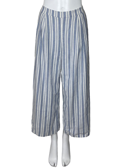 Pantalón Vince Camuto Raya Palazzo Azul-Talla 6