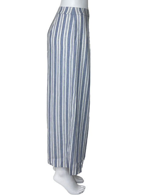Pantalón Vince Camuto Raya Palazzo Azul-Talla 6
