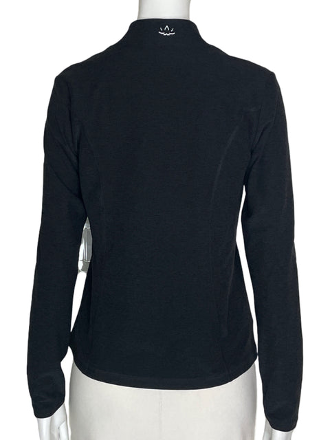 Chaqueta Beyond Yoga Cremadera Azul- Talla S