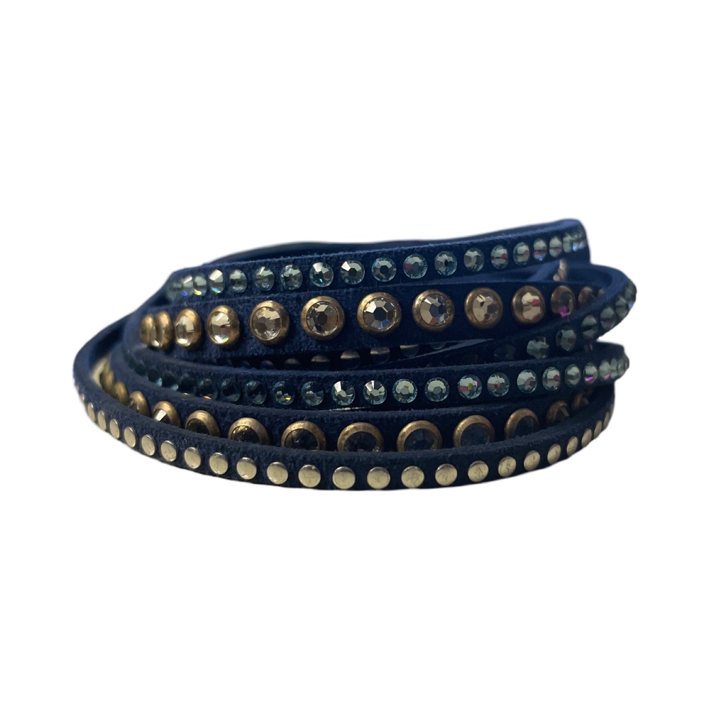 Brazalete Swarovski Rocks Azul - Talla U