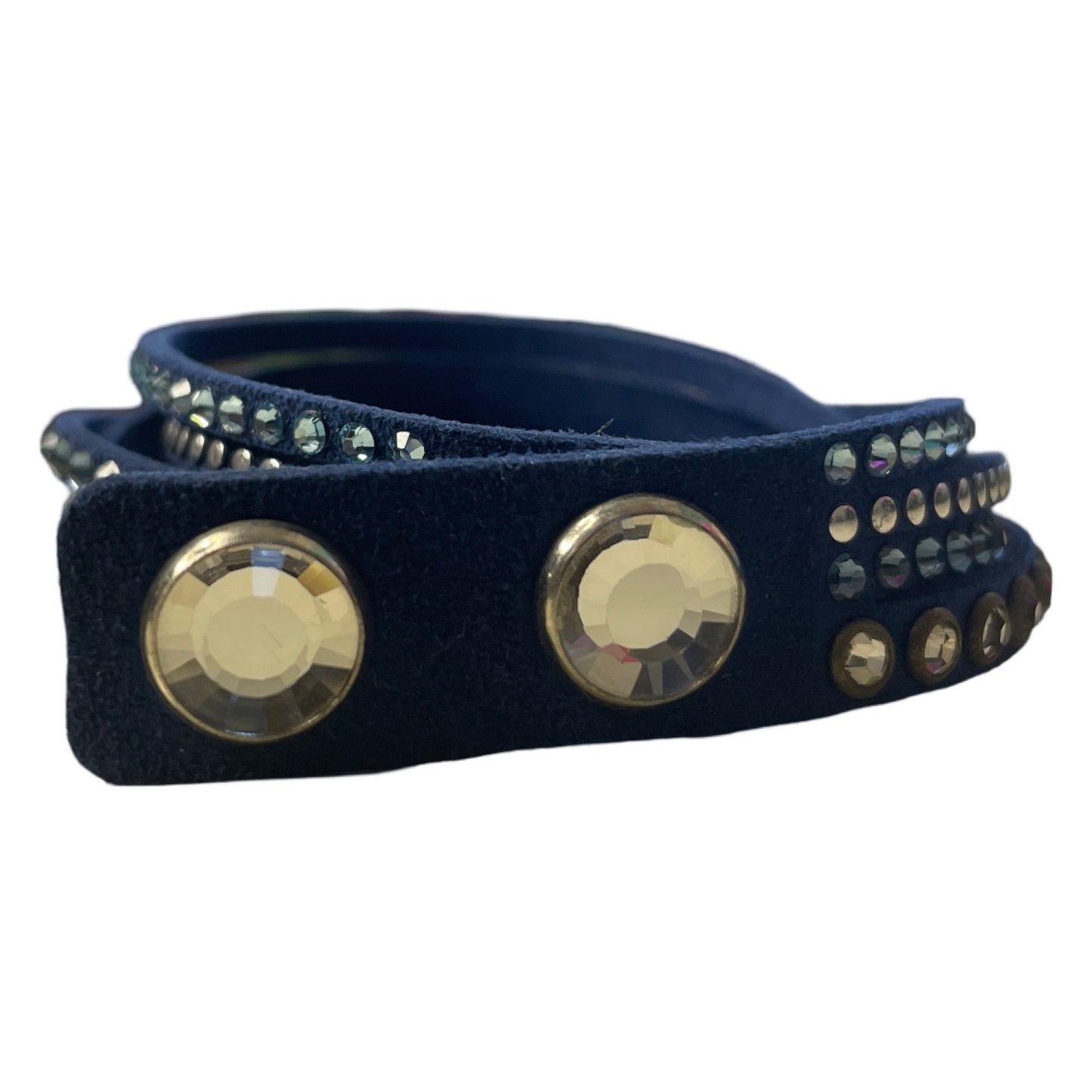 Brazalete Swarovski Rocks Azul - Talla U