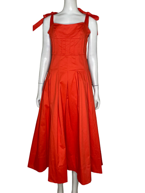 Vestido Freemarket Tirantes Ajustables Rojo - Talla S