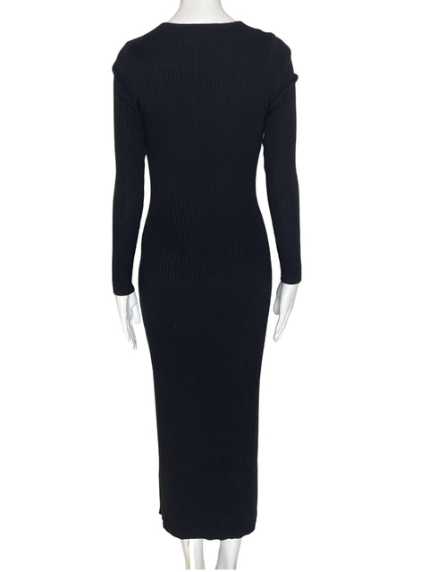 Vestido STYLEBYGG Canales Negro- Talla S