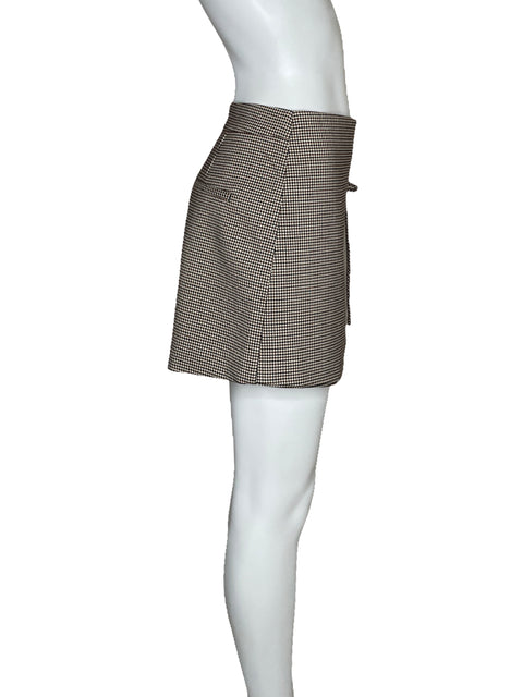 Faldashort Vero Moda Cuadros Beige-Talla M