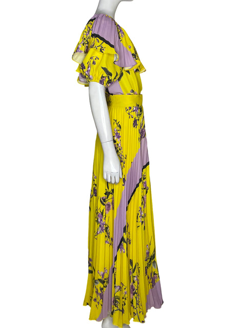 Set S Club Blusa + Falda Estampado Amarillo - Talla S