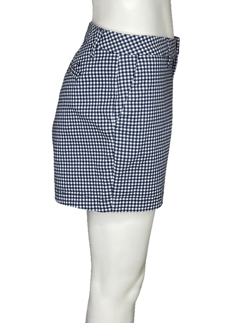Short Tommy Hilfiger Cuadros Blanco-Talla 12