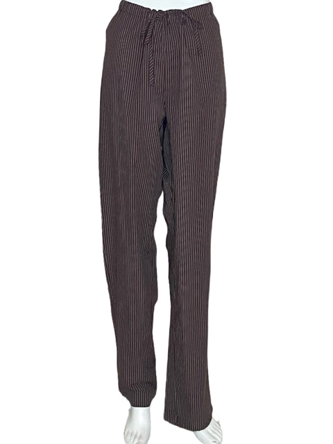 Pantalón Loucia Pijamero Marron-Talla L