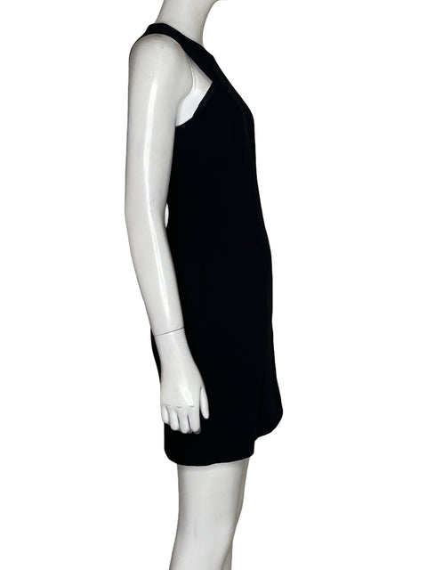 Vestido Banana Republic Mini Entallado Sin Mangas Negro - Talla 2