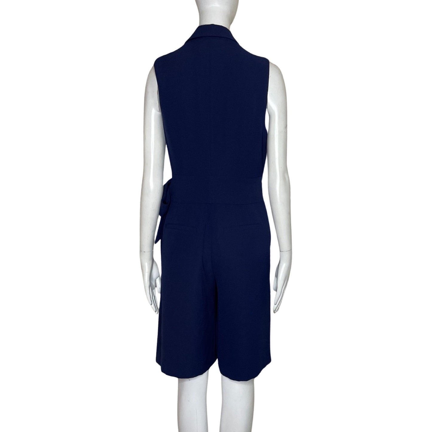 Romper Ralph Lauren Cuello Cruzado Azul-Talla 2