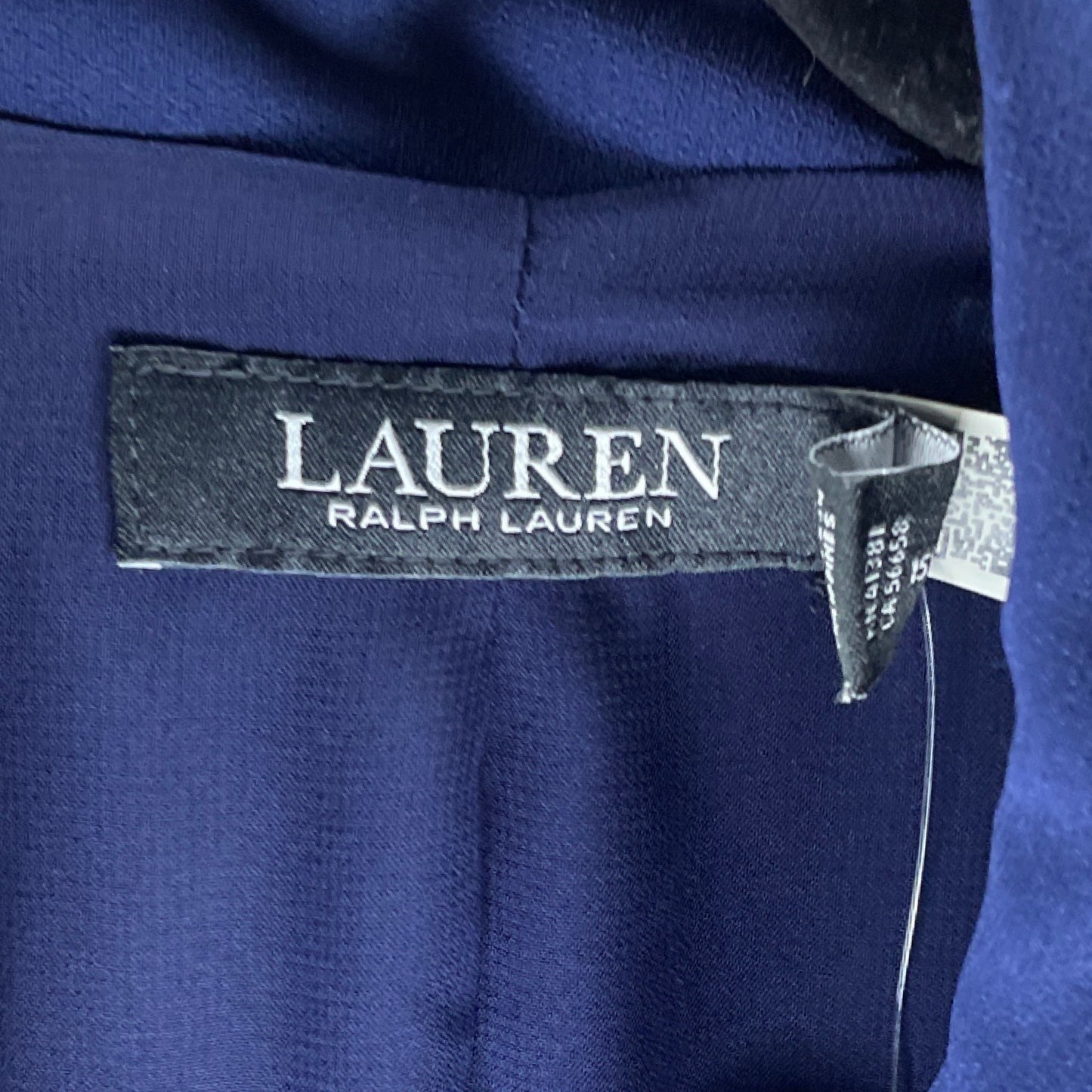 Romper Ralph Lauren Cuello Cruzado Azul-Talla 2