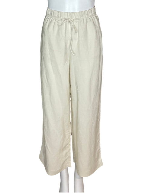 Pantalón H&M Recto Beige- Talla XS