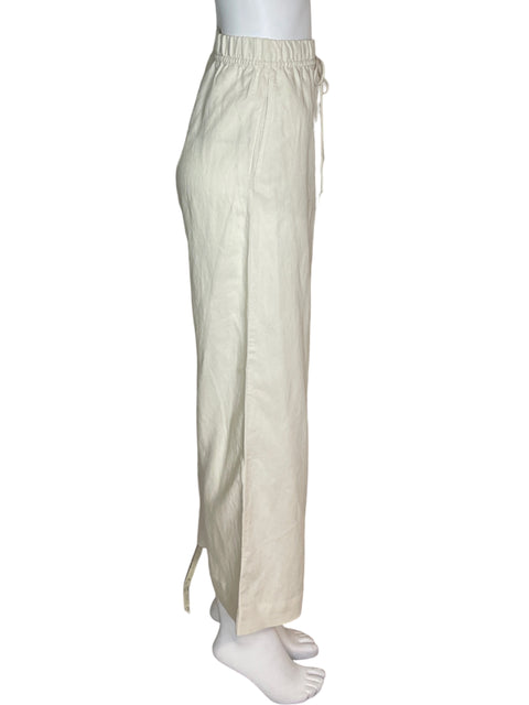 Pantalón H&M Recto Beige- Talla XS