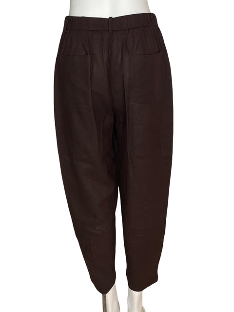 Pantalón Zara Casual Marron- Talla XS