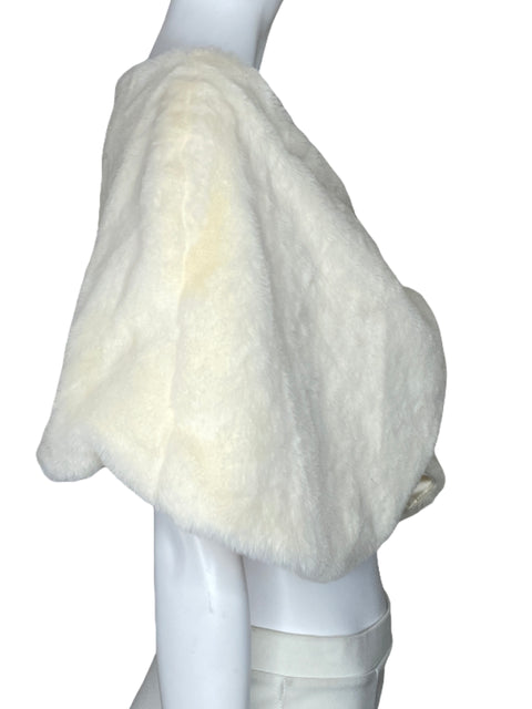 Bolero MSK Cruzado Blanco-Talla L