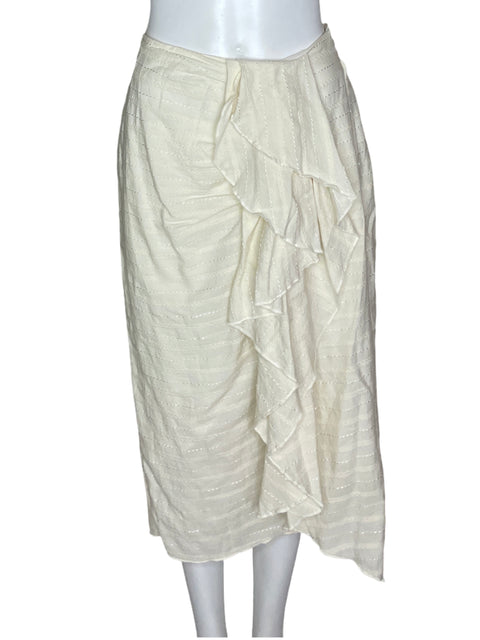 Falda Padova Ruchas Blanco- Talla M