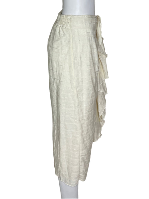 Falda Padova Ruchas Blanco- Talla M