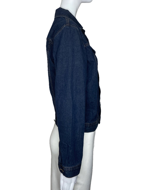 Chaqueta Calvin Klein Denim Bolsillo Azul-Talla S