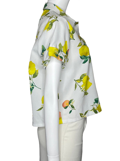 Camisa The Moon Limones Blanco-Talla U