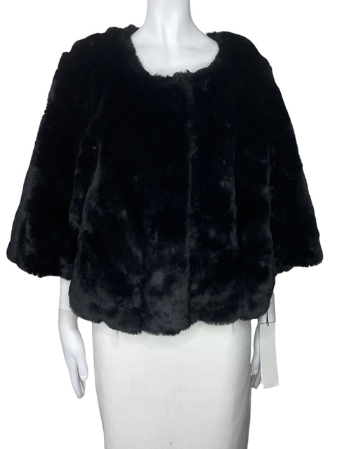 Chaqueta Calvin Klein Faux Fur Negro-Talla L